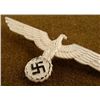 Image 2 : WEHRMACHT NAZI SUMMER TUNIC OFFICERS METAL BREAST EAGLE