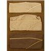 Image 1 : 3 KOREAN WAR US ARMY SIDE CAPS, 2 KHAKI AND 1 WOOL