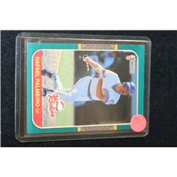 1987 MLB Rafael Palmeiro Chicago Cubs Baseball Trading Card