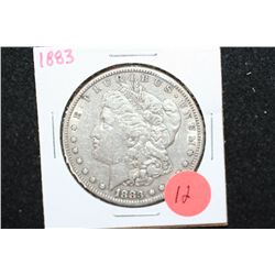 1883 Silver Morgan $1
