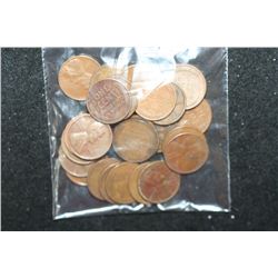 Lincoln Wheat Back Penny; Various Dates & Conditions; Lot of 25