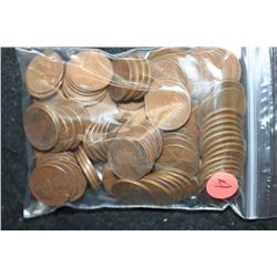 Lincoln Wheat Back Penny; Various Dates & Conditions; Lot of 100