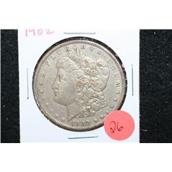 1902 Silver Morgan $1
