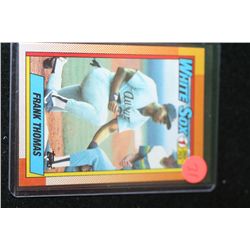1990 MLB Frank Thomas Chicago White Sox #1 Draft Pick Baseball Trading Card