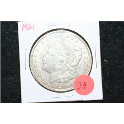 1921 Silver Morgan $1