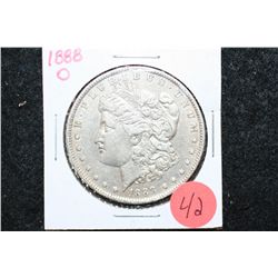 1888-O Silver Morgan $1