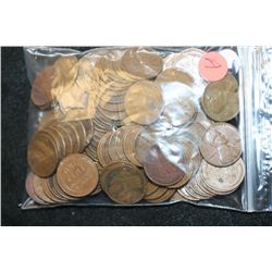 Lincoln Wheat Back Penny; Various Dates & Conditions; Lot of 25