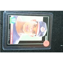 1992 MLB Manny Ramirez Cleveland Indians Baseball Trading Card