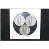 Image 2 : 1941, 1942 & 1943 Mercury Dime; Lot of 3