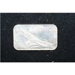 American Argent Mint Ltd Silver Ingot; .999 Fine Silver 1 Oz.