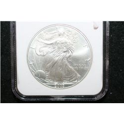 2003 Silver Eagle $1; NGC Graded MS69