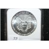 Image 2 : 1993 Silver Eagle $1; NGC Graded MS69