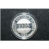 Image 2 : 1995 NBA Limited Edition Silver Round; .999 Fine Silver 1 Oz.; Most Valuable Player David Robinson #