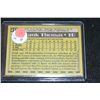 Image 2 : 1990 MLB Frank Thomas Chicago White Sox #1 Draft Pick Baseball Trading Card