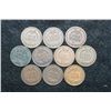 Image 2 : Indian Head One Cent; Various Dates & Conditions; Lot of 10