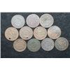 Image 2 : Large One Cent; Various Dates & Conditions; Lot of 10