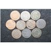 Image 2 : Large One Cent; Various Dates & Conditions; Lot of 10