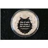 Image 2 : Shakespeare Tradegy Sterling Silver Round; Henry IV (Part Two); .925 Silver .530 Oz.