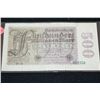 Image 1 : 1923 German 500 Funfhundert Millionen Mark Foreign Bank Note