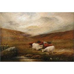 English School (19th  century), Highland L...