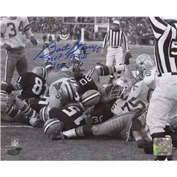 Bart Starr Signed Packers 8x10 Photo: Multiple Inscriptions (Mounted Memories COA)