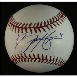 Bryce Harper Signed OML Baseball (GA COA)