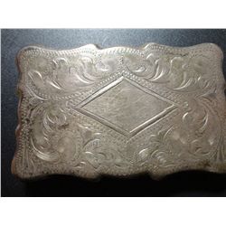 1.72 TROY OZ STERLING SILVER BELT BUCKLE