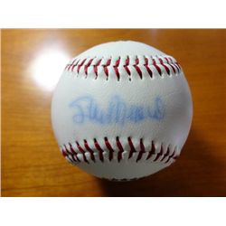 STAN MUSIAL HAND SIGNED BASEBALL