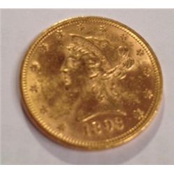 1893 $10 GOLD LIBERTY