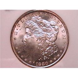 1880-S Morgan Dollar Gem MS65 NGC