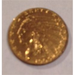1909 $2.5 GOLD INDIAN HEAD