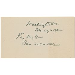 Supreme Court: Oliver Wendell Holmes, Jr