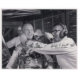 John Glenn and Guenter Wendt