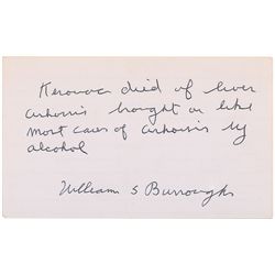 William S. Burroughs