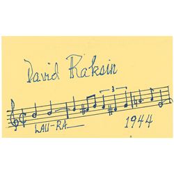David Raksin