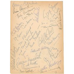 Actors and Actresses