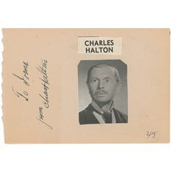 Charles Halton