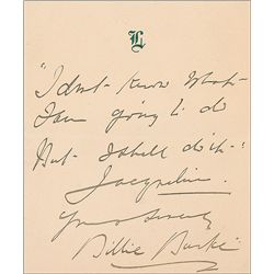 Wizard of Oz: Billie Burke