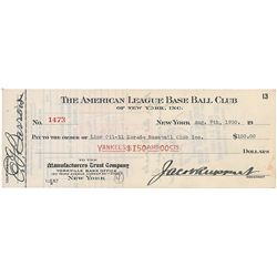 Jacob Ruppert and Ed Barrow