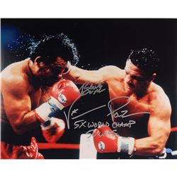 Roberto Duran and Vinny Pazienza