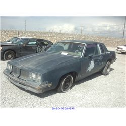 1983 - OLDSMOBILE CUTLASS
