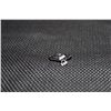 Image 2 : 10 K WHITE GOLD WITH DIAMOND CHIPS