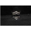 Image 2 : 14 K WHITE GOLD WITH DIAMONDS 2600- 2900  GREAT OUTER RING FOR DIAMOND CENTER