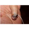 Image 2 : 10 K LADIES RING WITH DIAMONDS 3.3 DWT