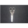 Image 1 : ORNATE SILVER SEWING SCISSORS