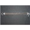Image 2 : STERLING BRACELET - 7.5" - 1.1 OZ