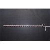 Image 1 : STERLING BRACELET - 8" - .5 OZ
