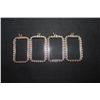 STERLING INGOT BEZELS - 1 OZ