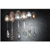 Image 1 : 6 STERLING ORNATE SPOONS - 2.9 OZ