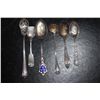 6 STERLING MISC. SPOONS - 2.3 OZ